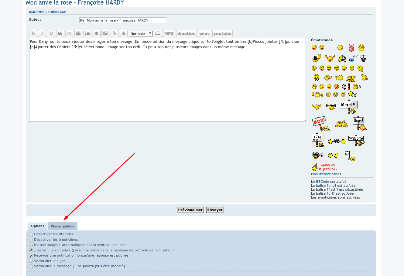 Ajouter des images